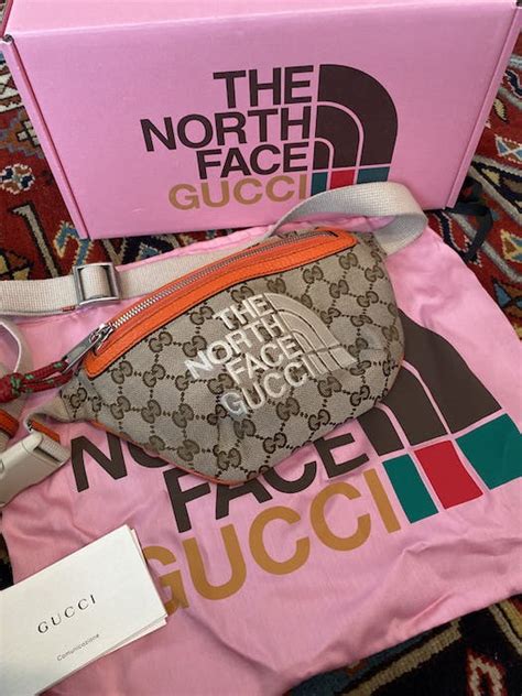 the north face gucci fanny pack